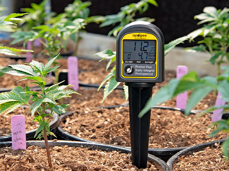 DLI-400: Daily Light Integral and Photoperiod Meter (Sunlight Only)