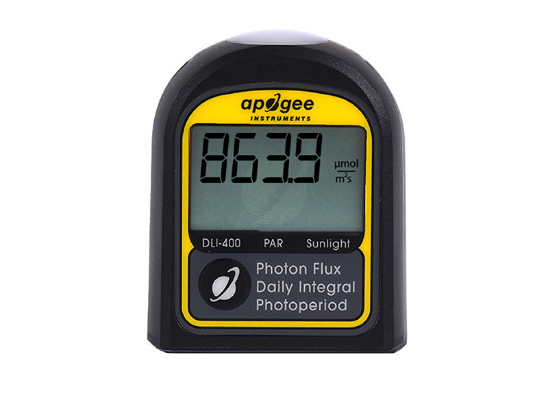 DLI-400: Daily Light Integral and Photoperiod Meter (Sunlight Only)