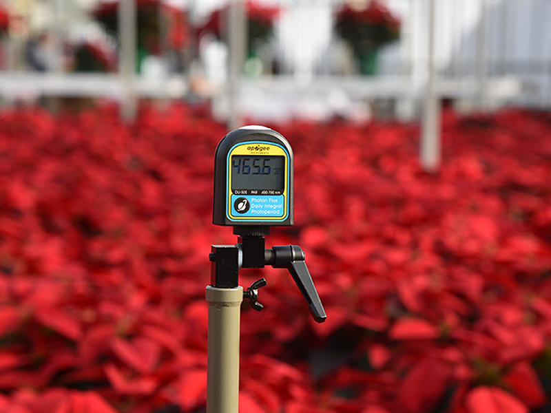 DLI-500: Daily Light Integral and Photoperiod Meter (Full-Spectrum)