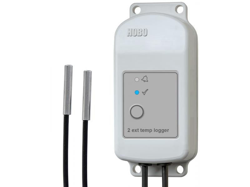 HOBO MX2303 Two External Temperature Sensors Data Logger