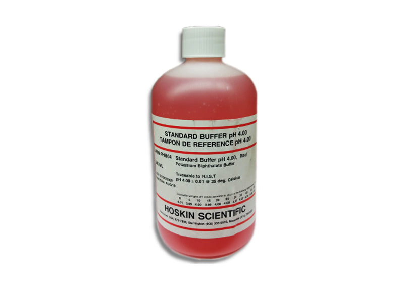 Standard Buffer pH 4.00 Solution (500 mL)