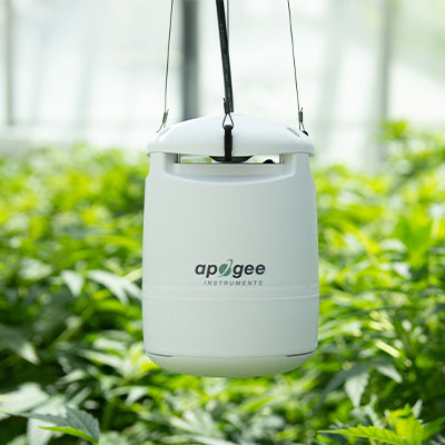 Greenhouse Monitor with Full Spectrum Quantum Sensor