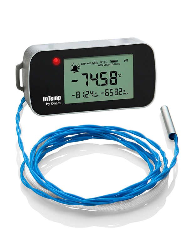 InTemp CX405-RTD Dry Ice Data Logger