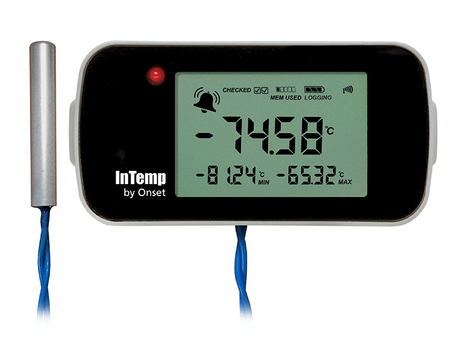 InTemp CX405-RTD Dry Ice Data Logger