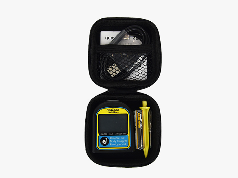 DLI-500: Daily Light Integral and Photoperiod Meter (Full-Spectrum)