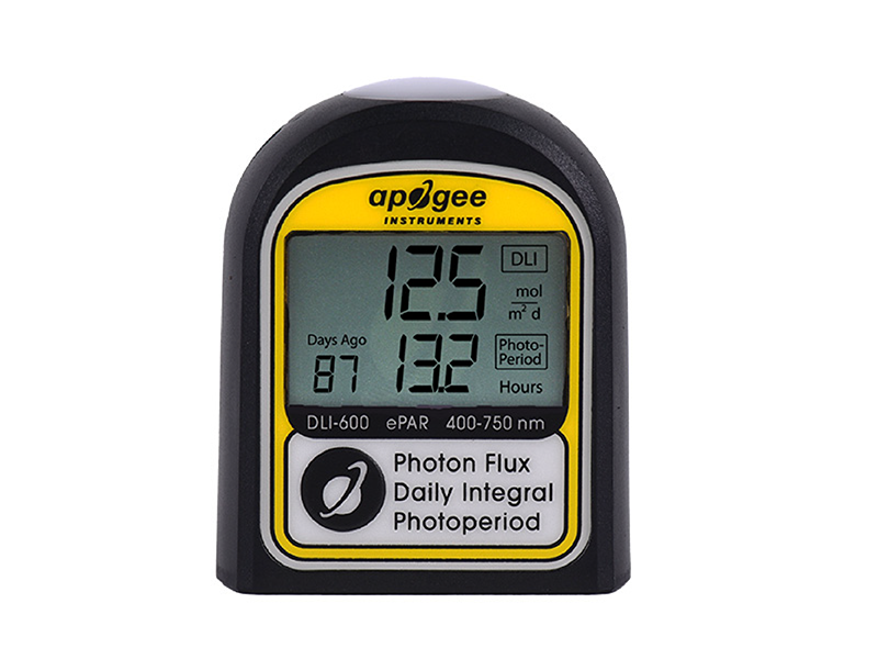 DLI-600: Daily Light Integral and Photoperiod Meter (ePAR)