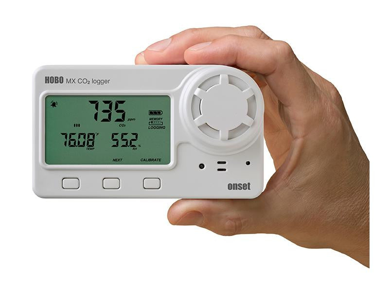HOBO Bluetooth Low Energy Carbon Dioxide - Temp - RH Data Logger