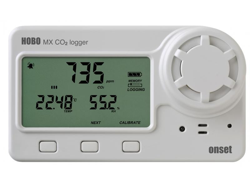 HOBO Bluetooth Low Energy Carbon Dioxide - Temp - RH Data Logger