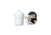 Submersible case with dome top - White