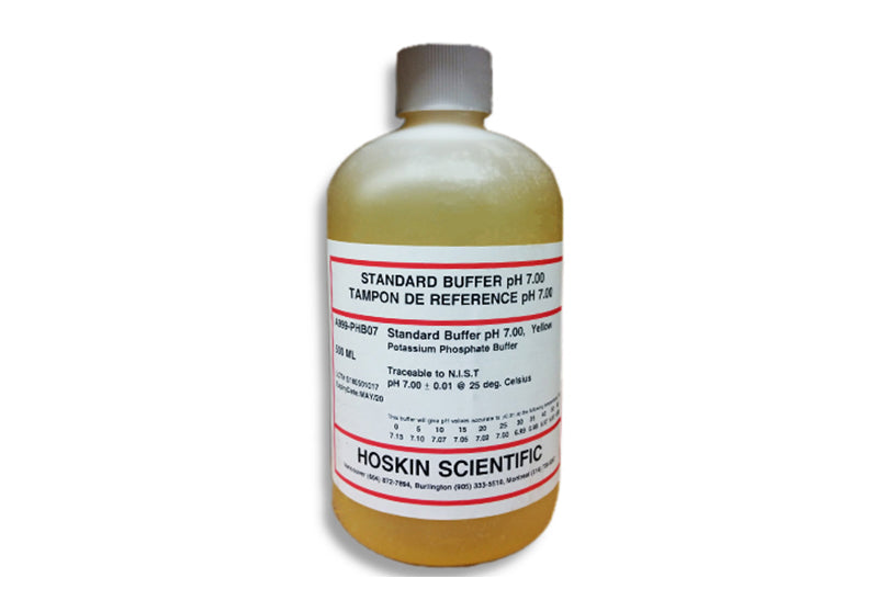 Standard Buffer pH 7.00 Solution (500 mL) | Hoskin Scientific